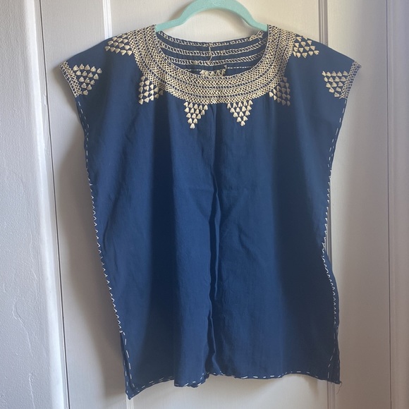 Vintage Hand Stitched Top - Picture 2 of 3